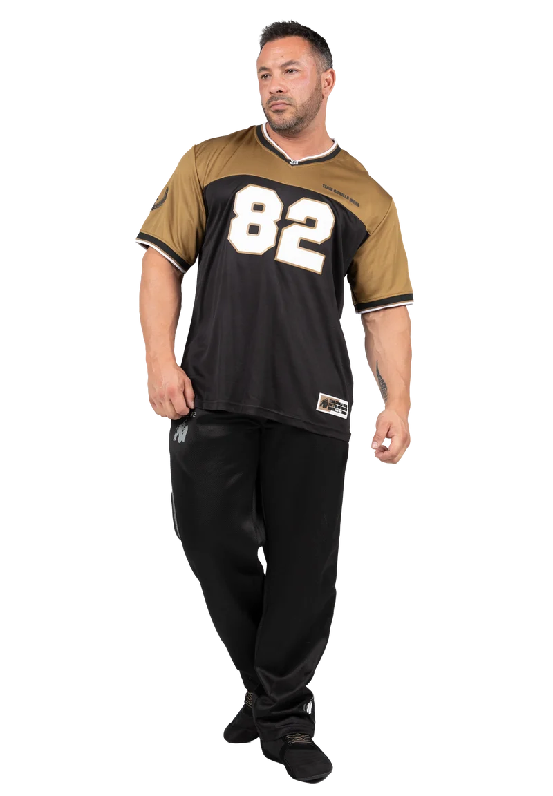 Trenton Football Jersey - Black/Gold