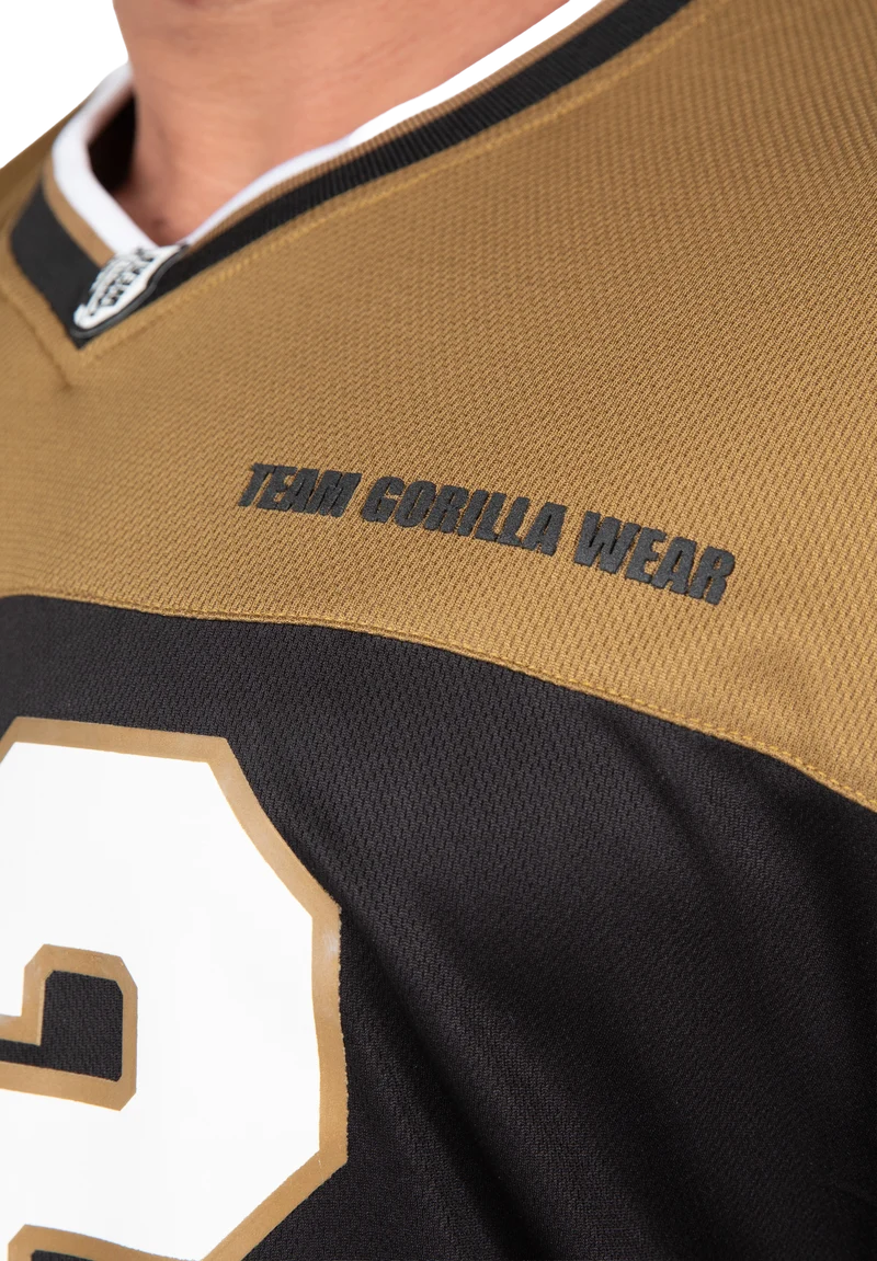 Trenton Football Jersey - Black/Gold