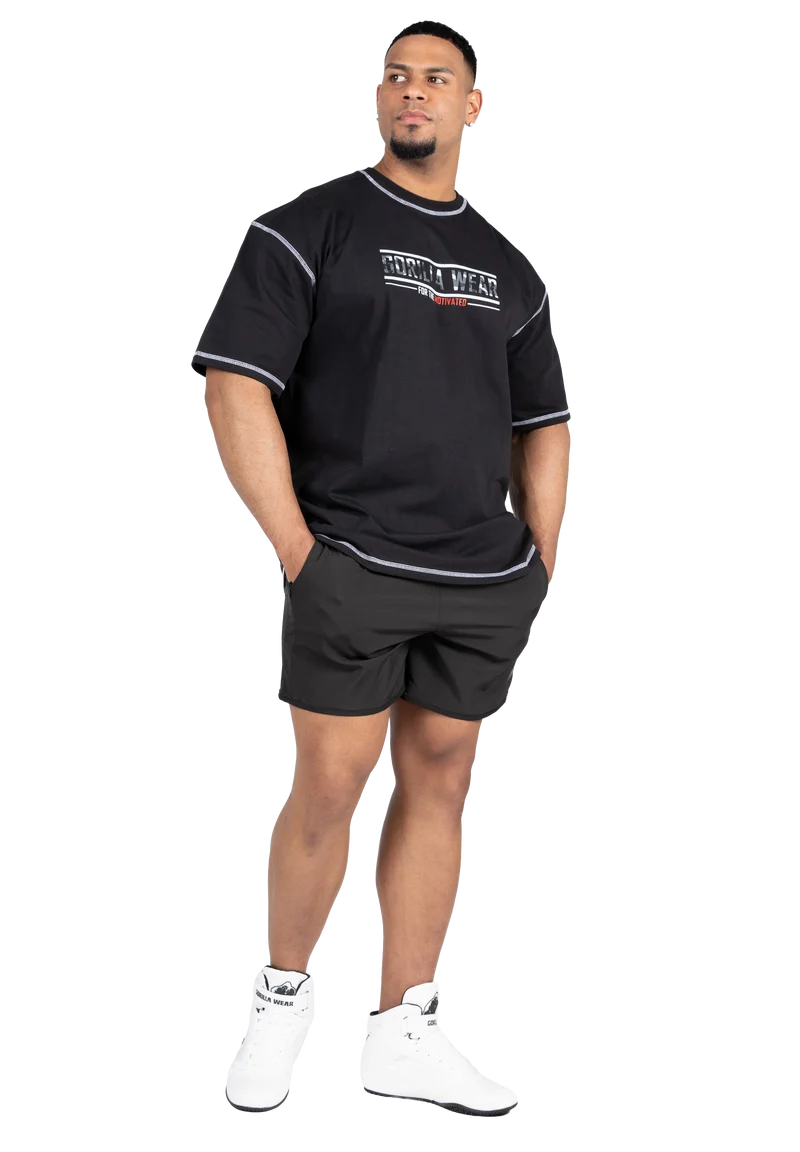 Saginaw Oversized T-Shirt - Black