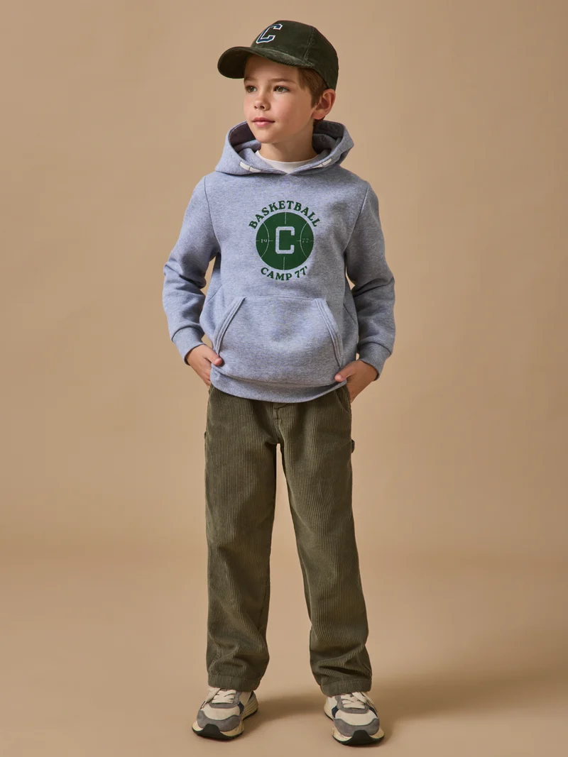 Jungen-Sweatshirt mit Kapuze