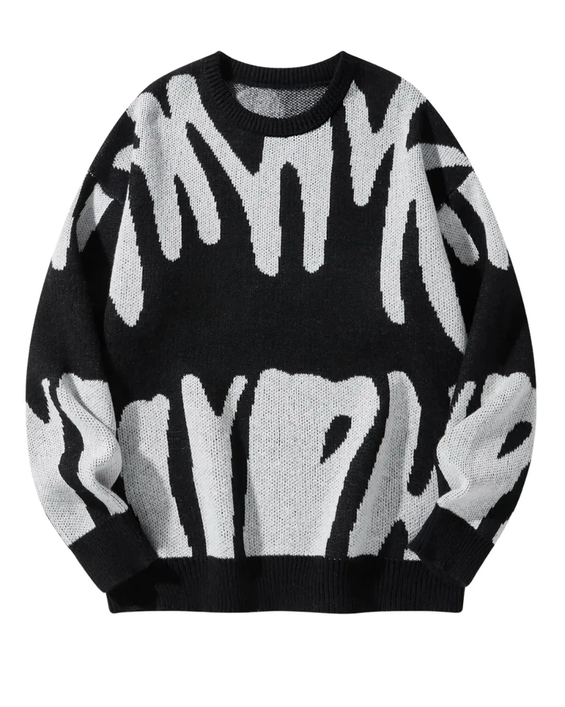 Elegant Pattern Sweater
