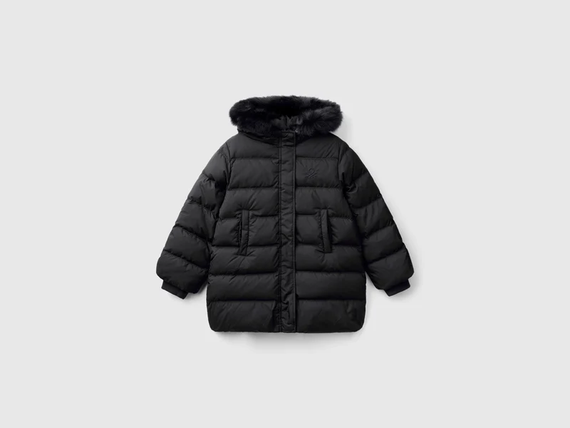 Daunenjacke „Rain Defender“ mit abnehmbarer Kapuze