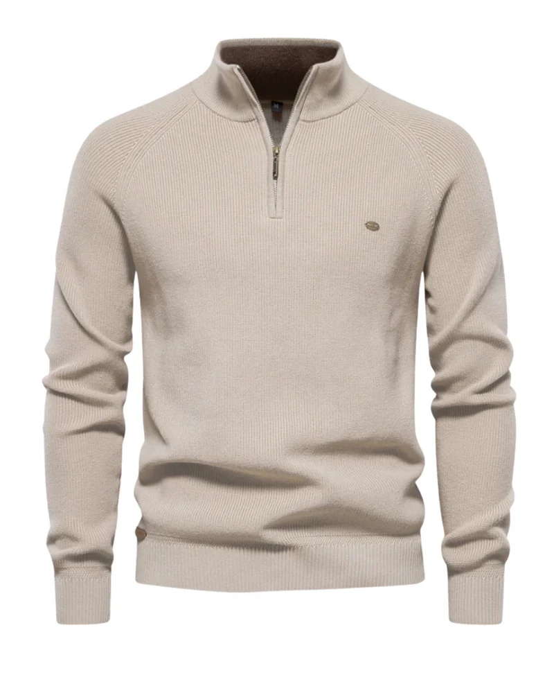 Luxury Zip Sweater