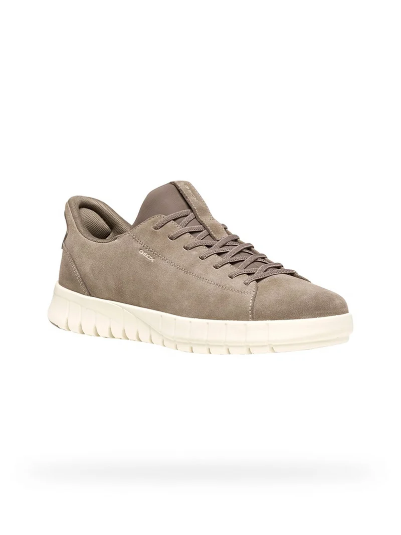 FLEXTRIDE PLUS Sneakers da uomo in pelle scamosciata - taupe