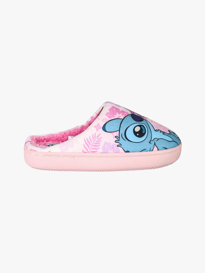 Stitch pantofole da bambina aperte dietro - rosa