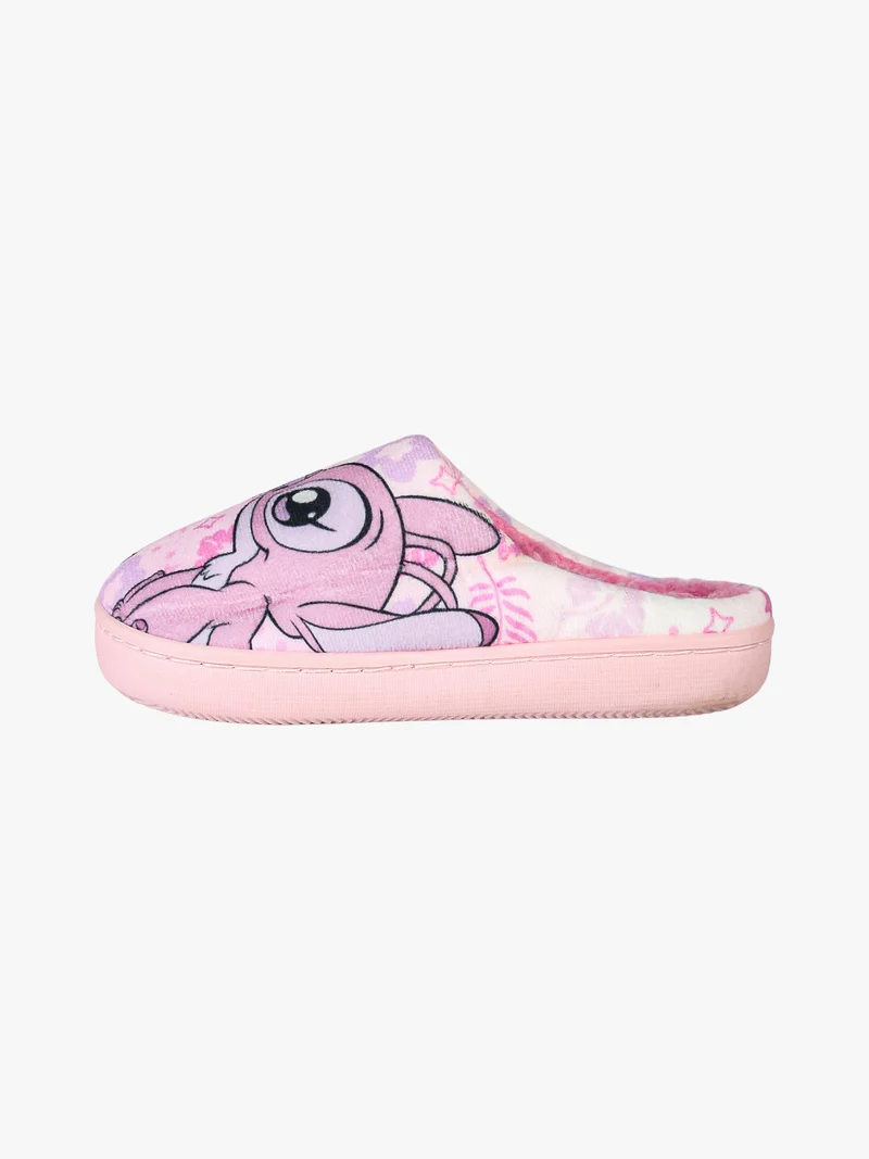 Stitch pantofole da bambina aperte dietro - rosa