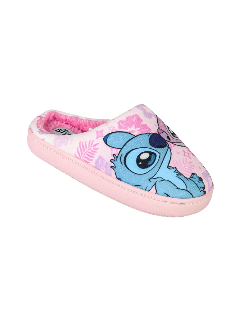Stitch pantofole da bambina aperte dietro - rosa