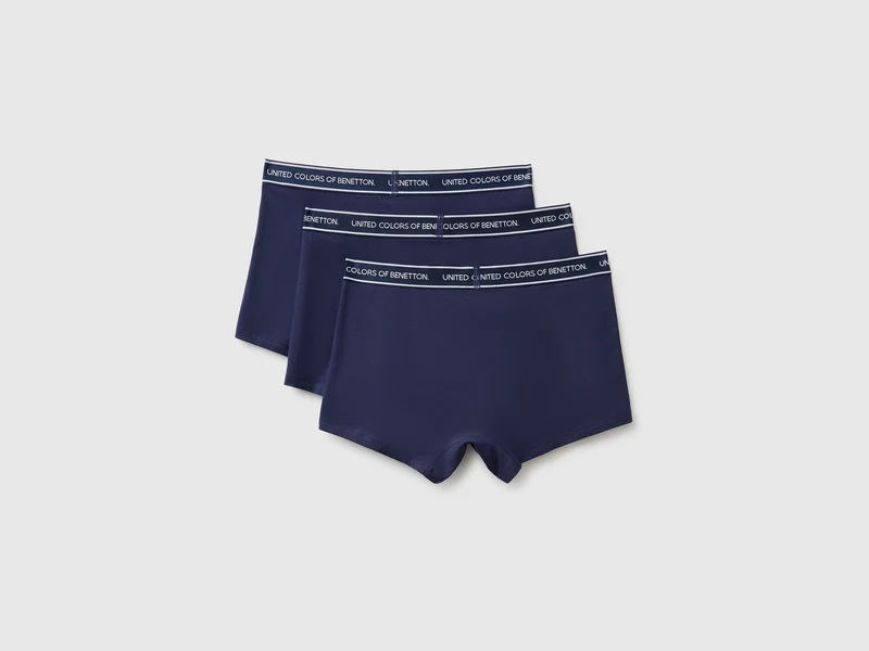 Dreier-Set Boxershorts mit Logo-Gummizug