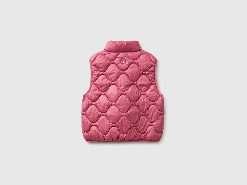 Wattierte, ärmellose Jacke