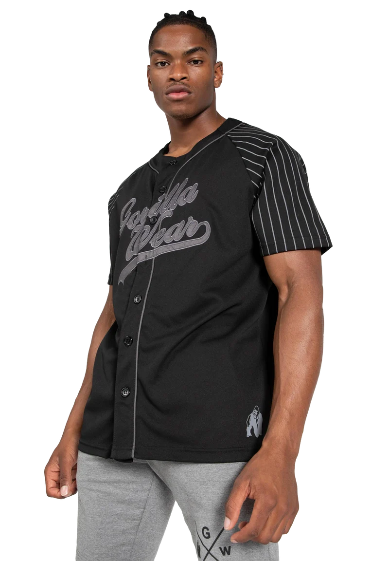 82 Baseball Jersey - Black