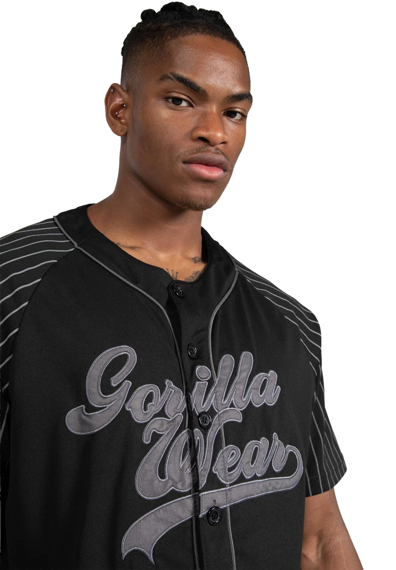82 Baseball Jersey - Black