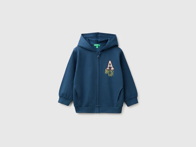 Hoodie aus Bio-Baumwolle mit Aufdruck