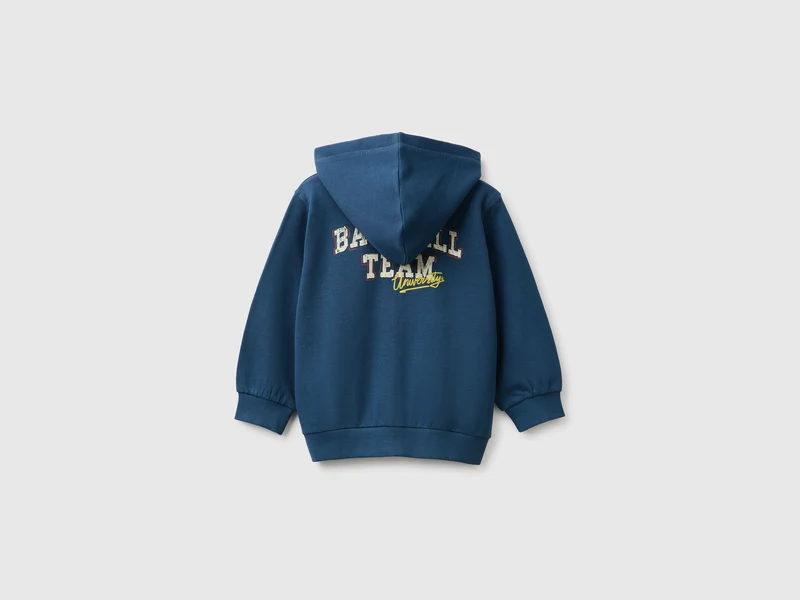 Hoodie aus Bio-Baumwolle mit Aufdruck