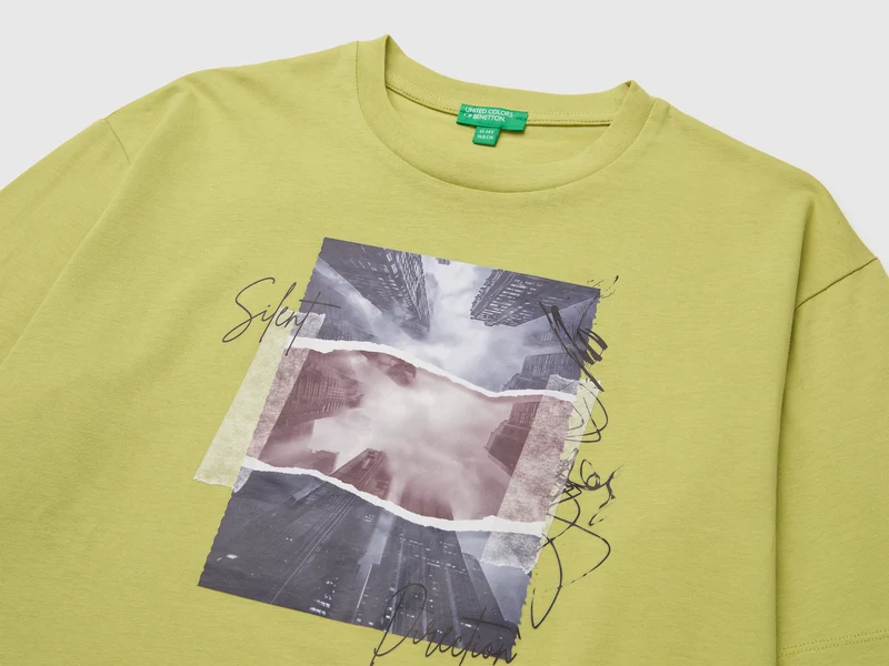 Oversize-T-Shirt aus Bio-Baumwolle