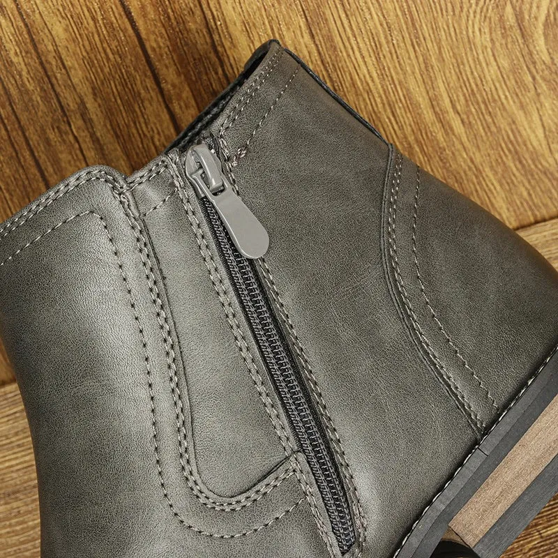 Leather Chelsea Boots