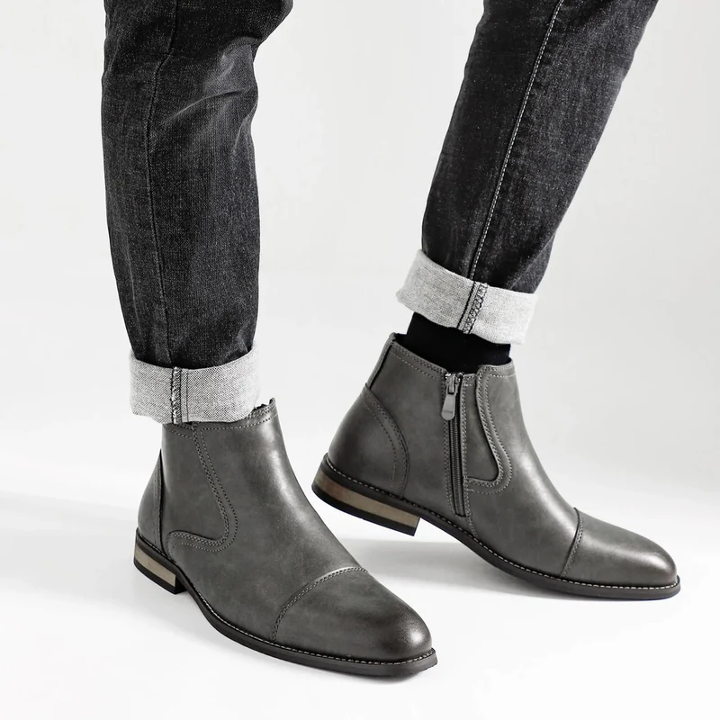 Leather Chelsea Boots