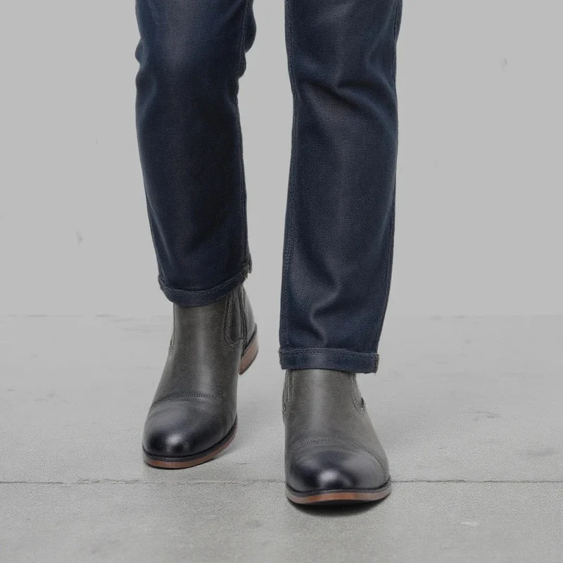 Leather Chelsea Boots