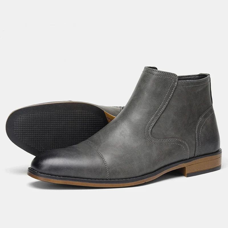 Leather Chelsea Boots
