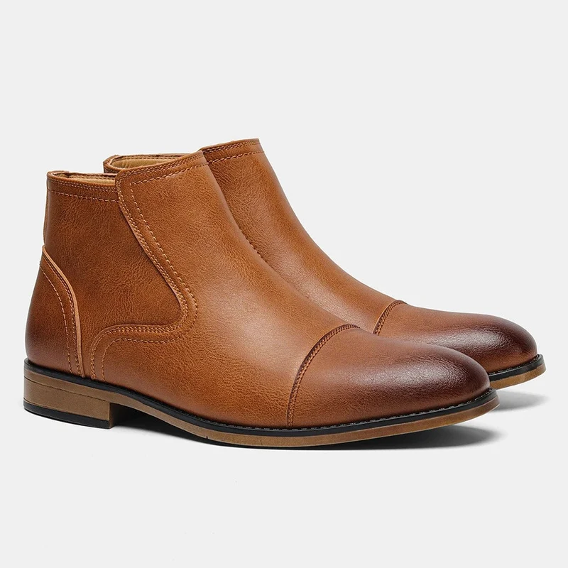 Leather Chelsea Boots