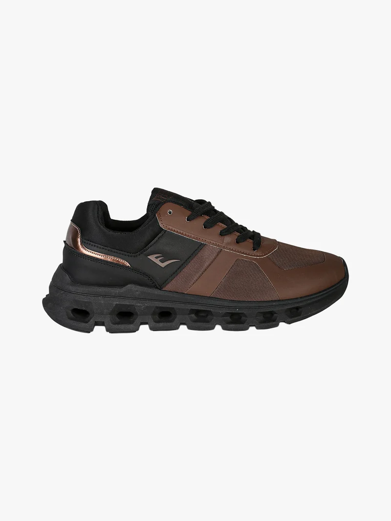 Sneakers sportive da uomo stringate - moro