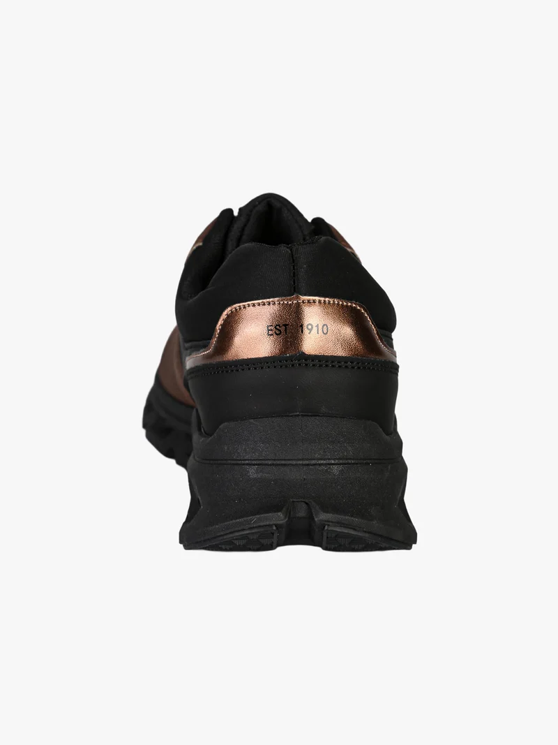 Sneakers sportive da uomo stringate - moro