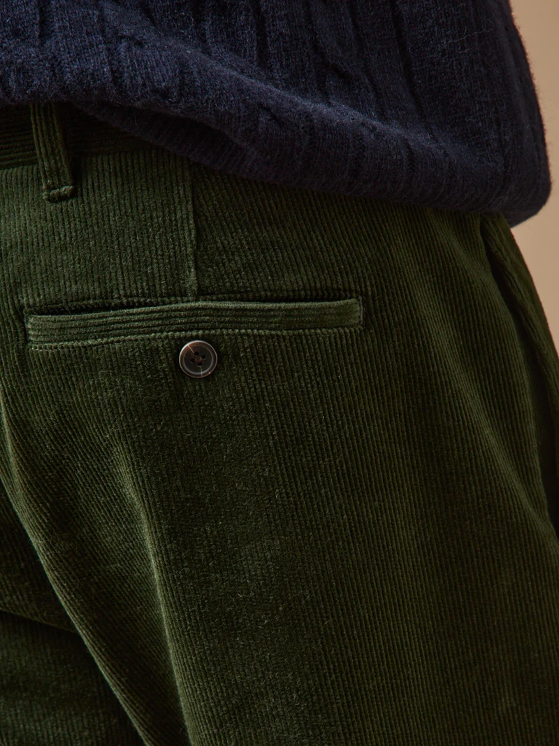Herren-Chinohose « regular » aus Velours