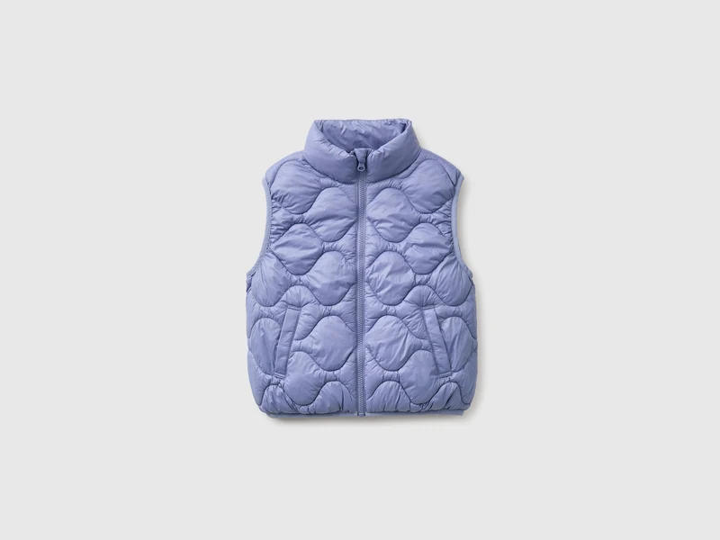 Wattierte, ärmellose Jacke