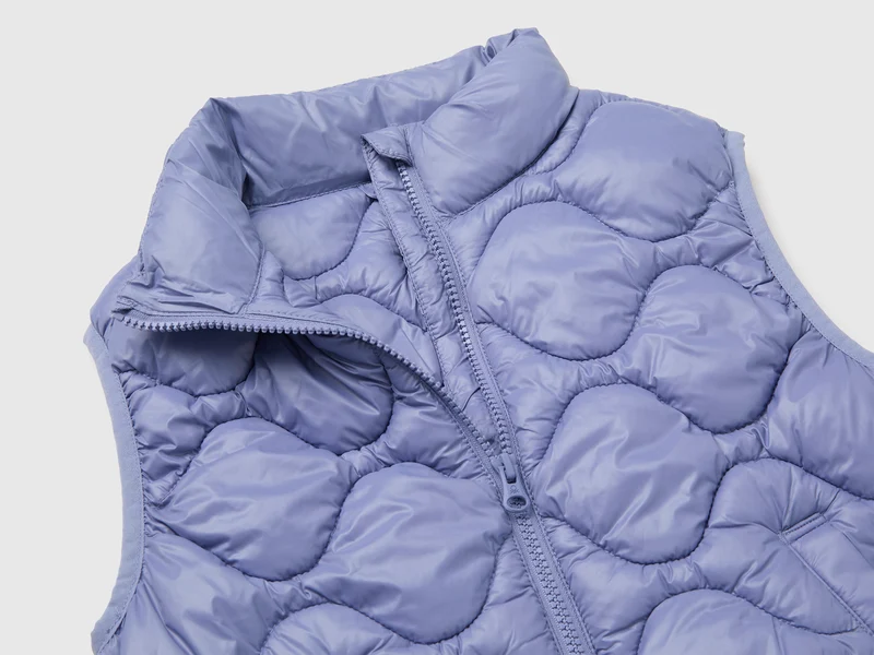 Wattierte, ärmellose Jacke