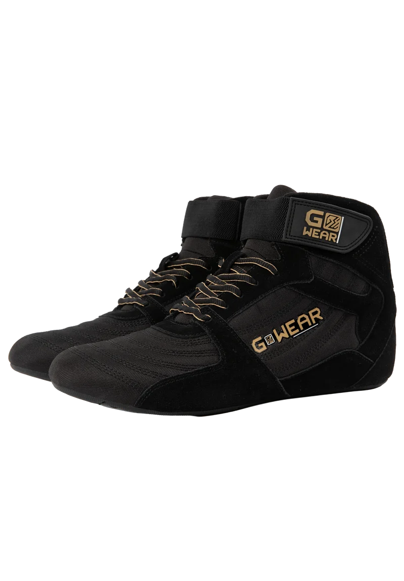Gwear Pro High Tops - Black/Gold