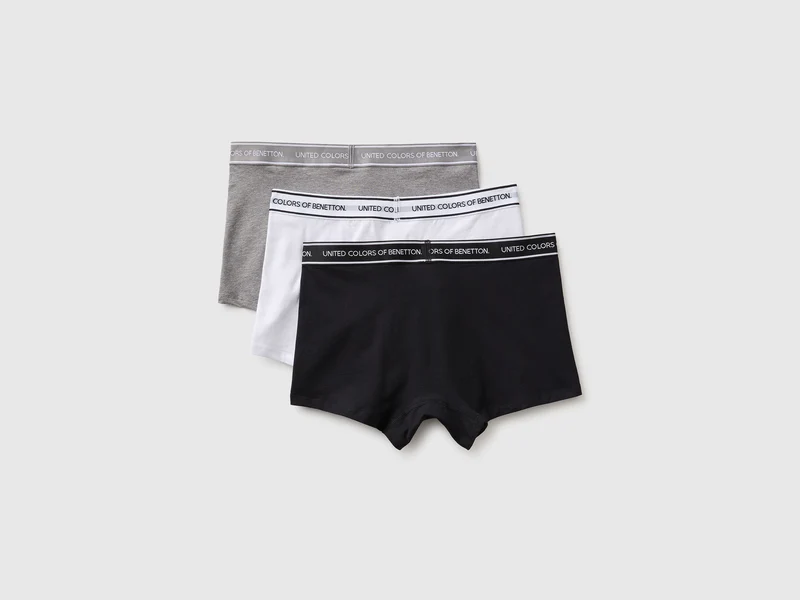 Dreier-Set Boxershorts mit Logo-Gummizug