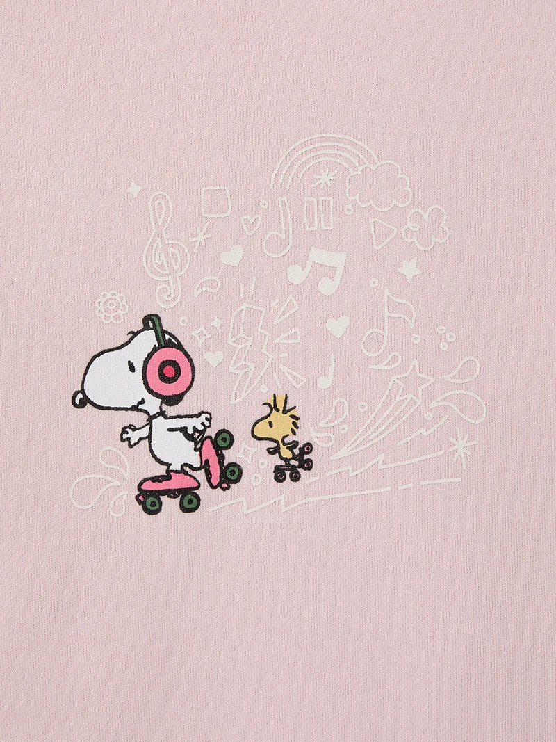 Kinder-Sweatshirt Cyrillus X PEANUTS™ – Kollektion « Snoopy »