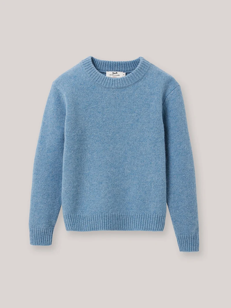 Jungenpullover aus Merino-Wolle