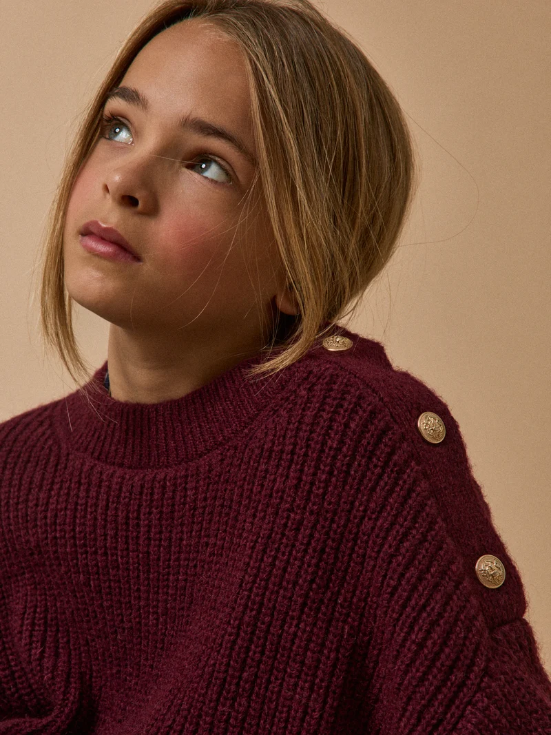 Mädchenpullover, elegant