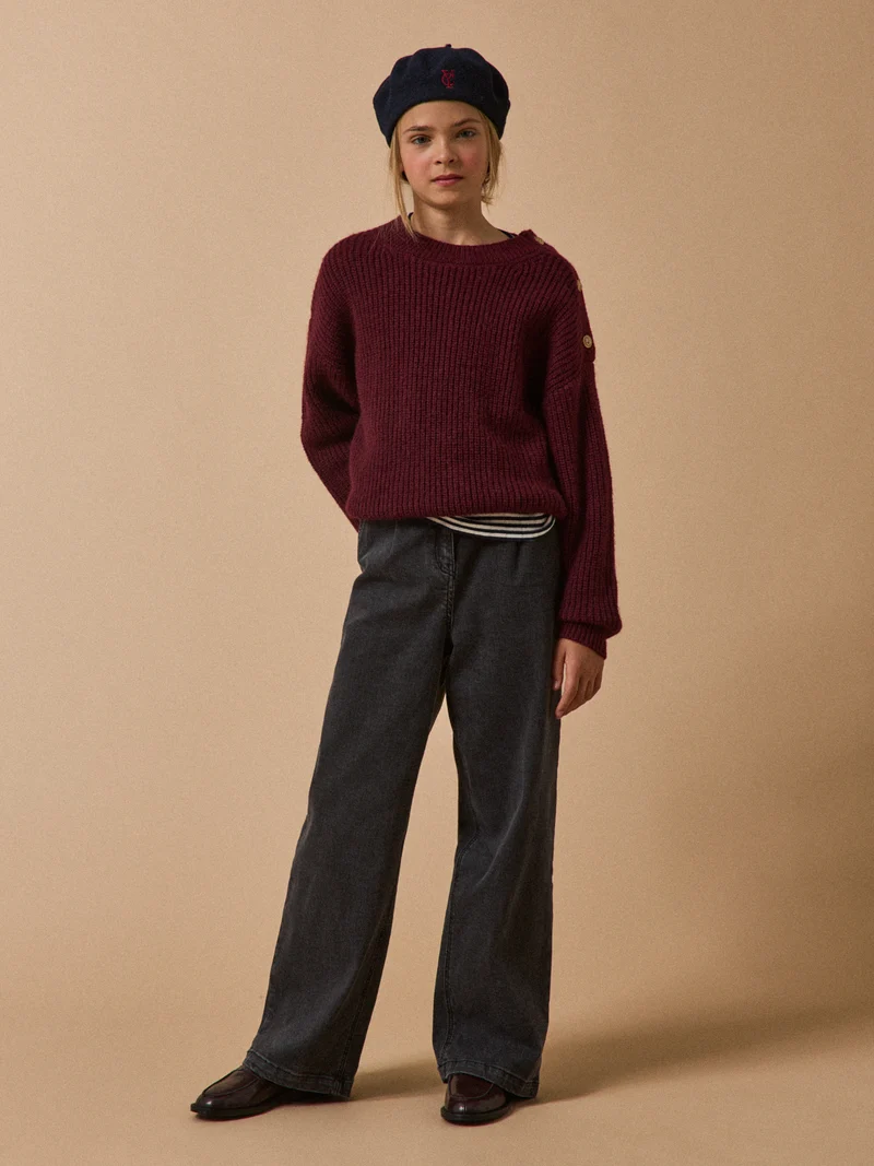 Mädchenpullover, elegant