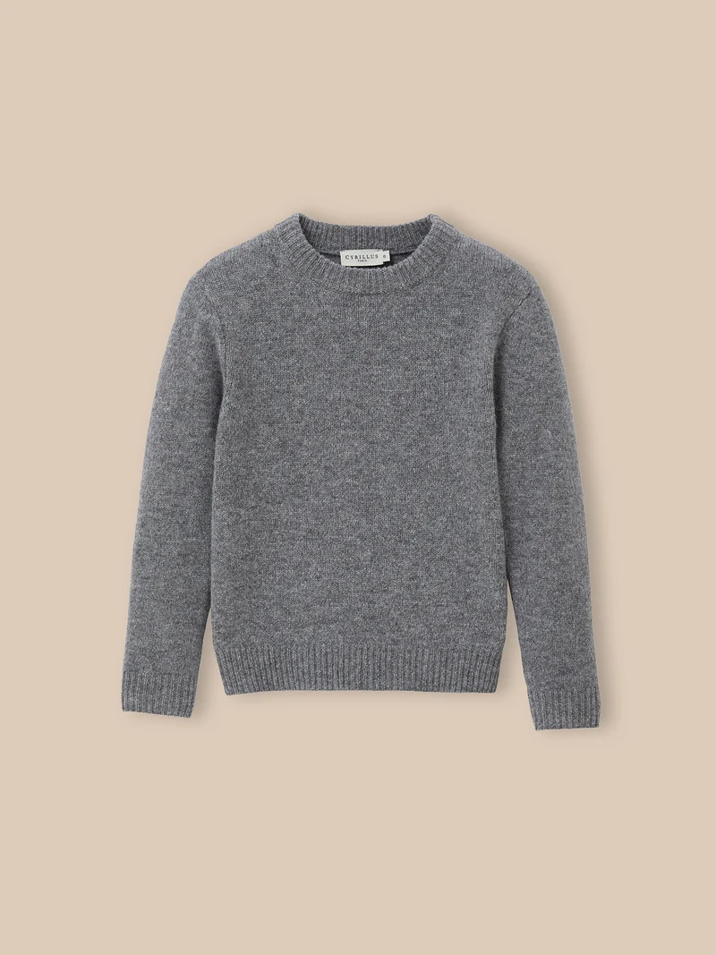 Jungenpullover aus Merino-Wolle