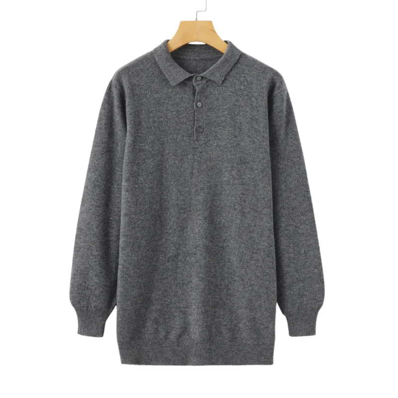 100% Cashmere Polo Shirt