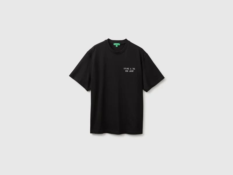 Lässiges T-Shirt mit Aufdruck