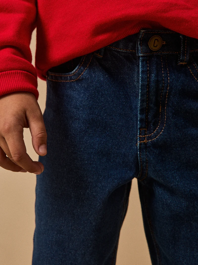 Jungen-Jeans, locker geschnitten
