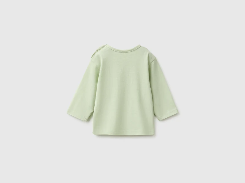 T-Shirt aus Bio-Baumwolle mit Print