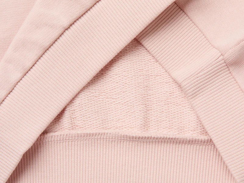 Sweatshirt mit Aufdruck und Stickerei aus Bio-Baumwolle