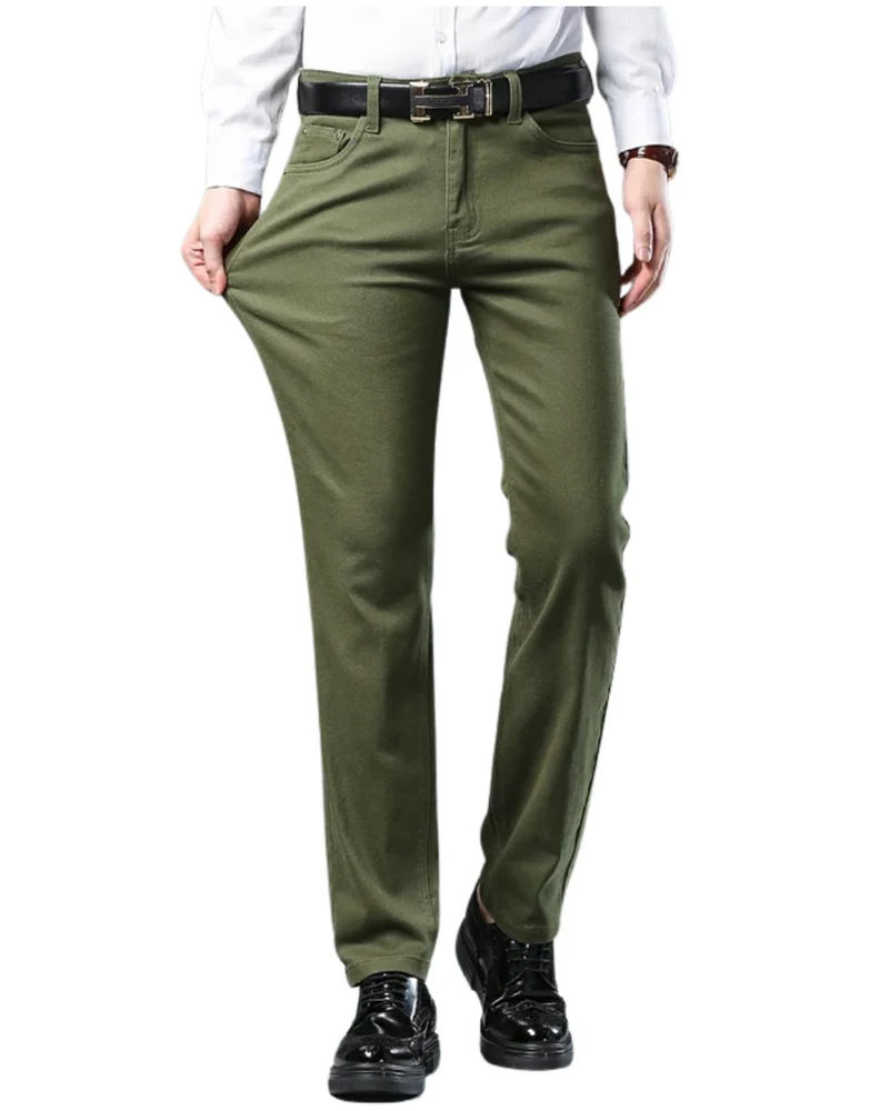 Elegant Cotton Jeans