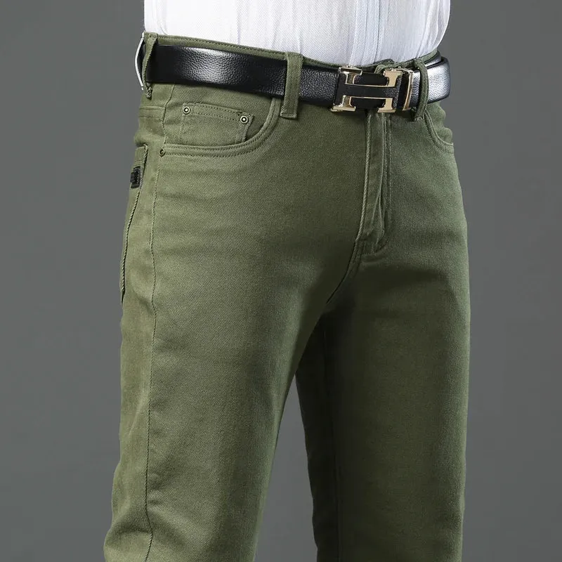 Elegant Cotton Jeans
