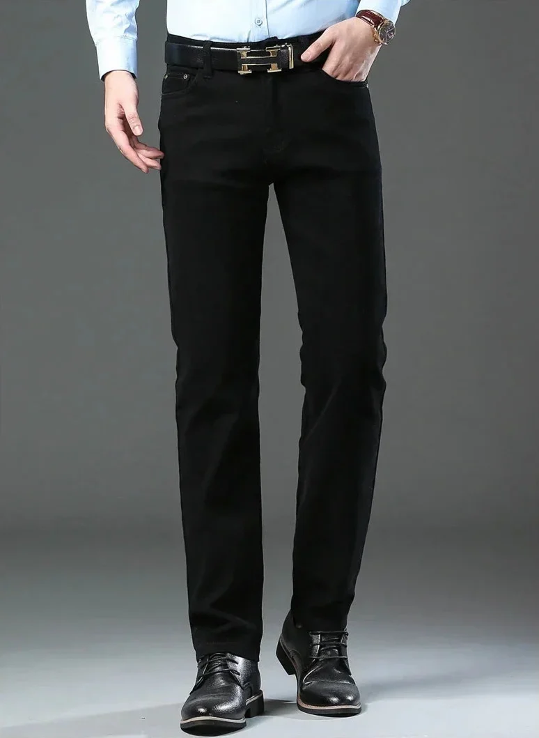 Elegant Cotton Jeans