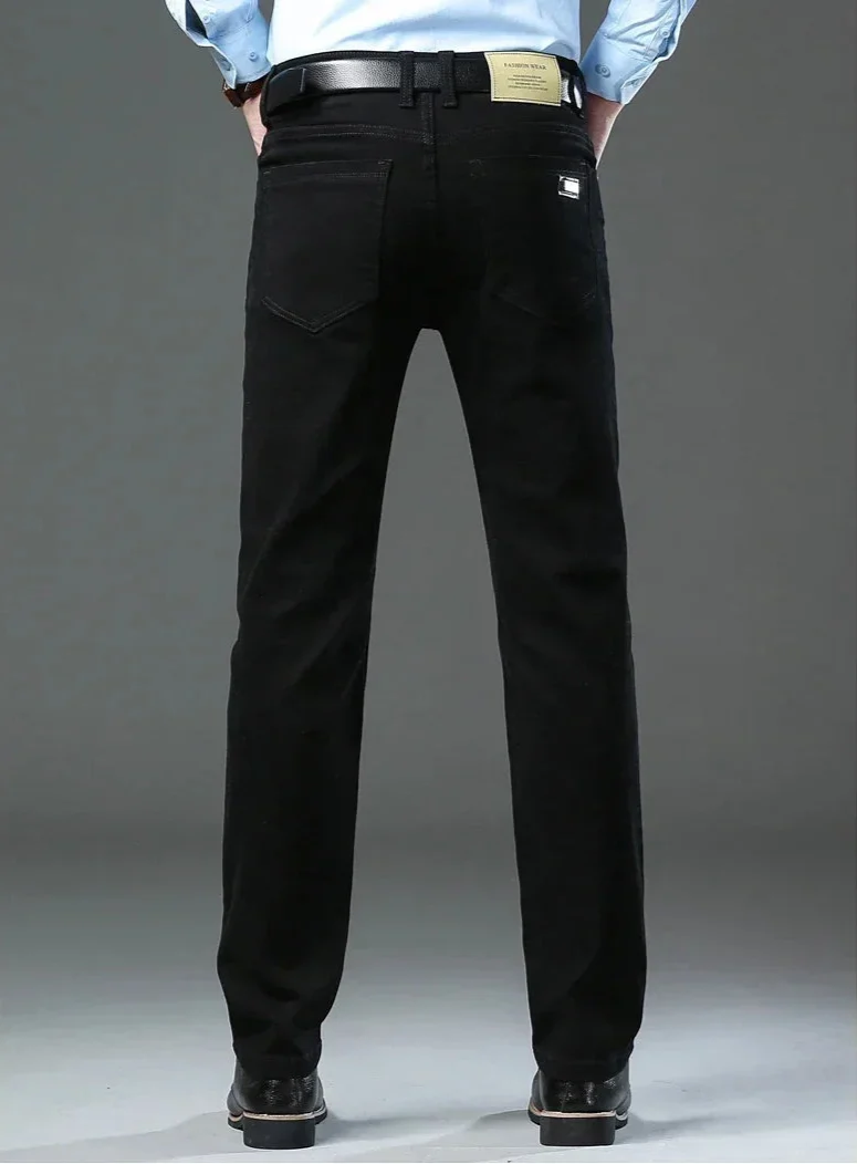 Elegant Cotton Jeans