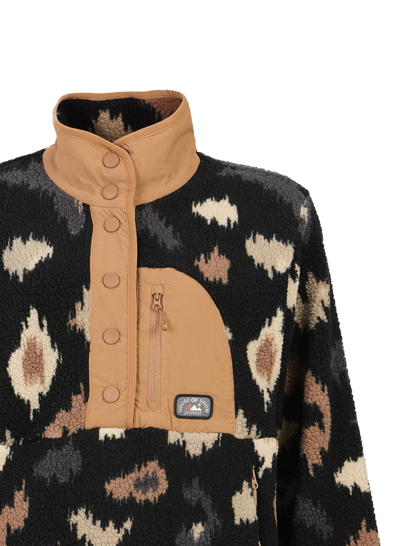 PROTEST PRTXena Outdoor 1/4 Button Top Sportlich