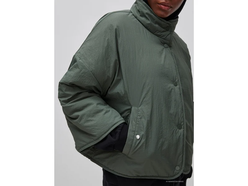 Wendbare Steppjacke