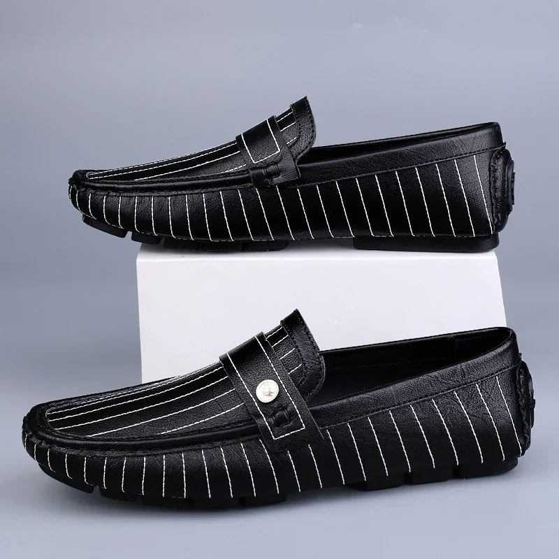 Chic Leather Loafers