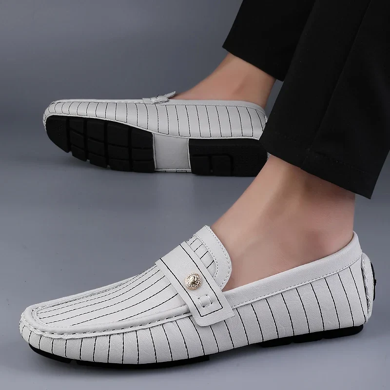 Chic Leather Loafers