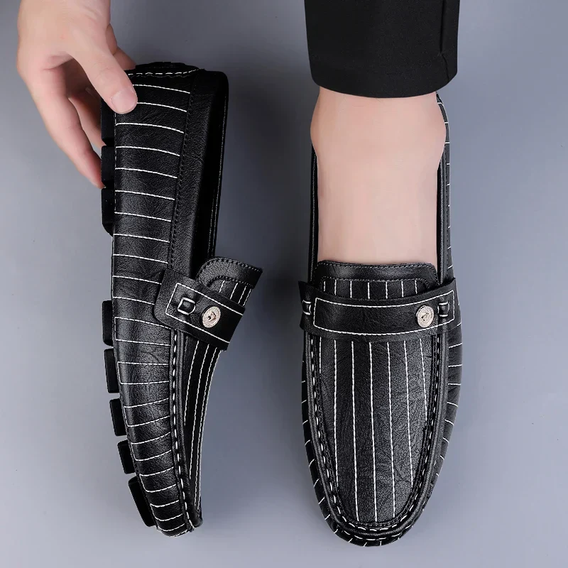 Chic Leather Loafers