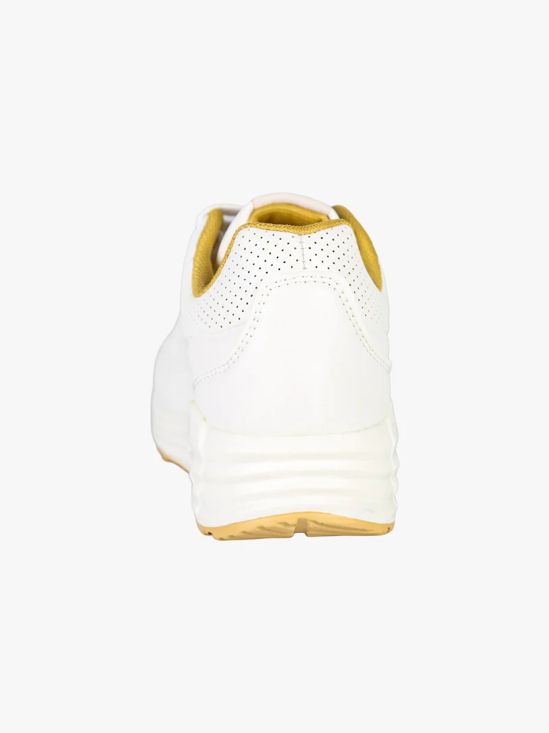Sneakers donna stringate con air - bianco